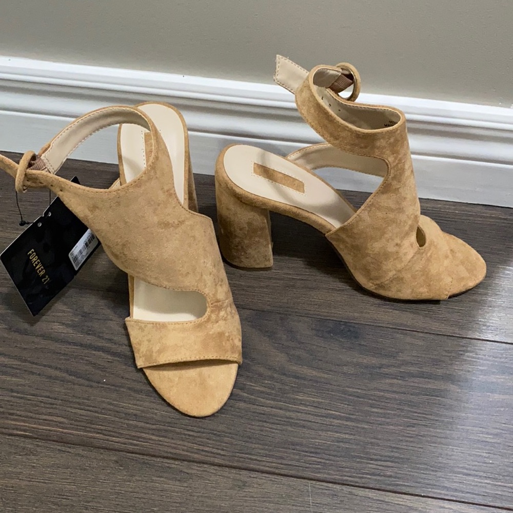 Forever 21 Sandals with Thick Heels